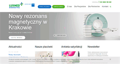 Desktop Screenshot of luxmed-diagnostyka.pl
